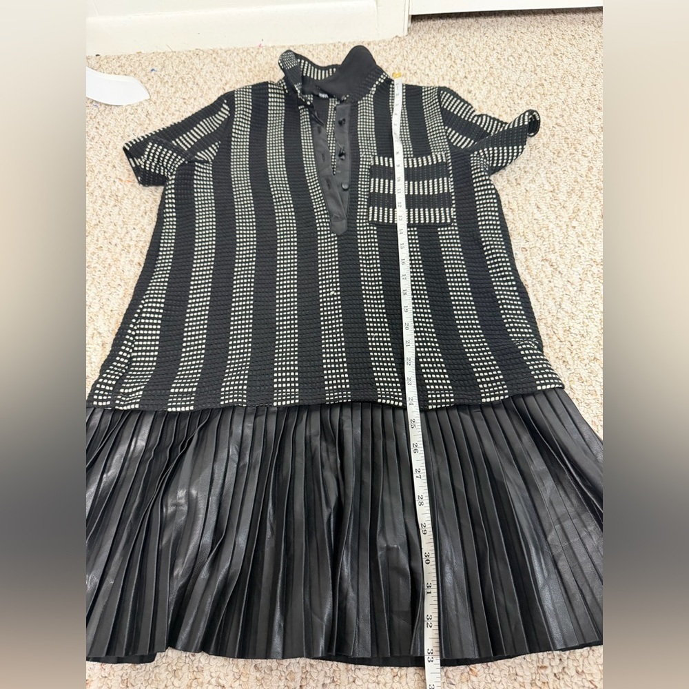 Zara Monochrome Knit Pattern size S - Picture 5 of 7